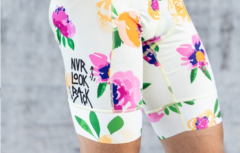 Men's Floral Bibshorts image 3