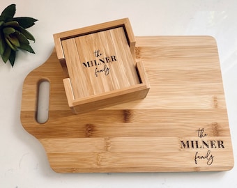 Custom Cutting Board Cheese Board Charcuterie Board Housewarming Gift,  Eco Friendly Gift