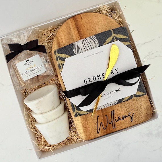 Personalized Charcuterie Board Gift Set