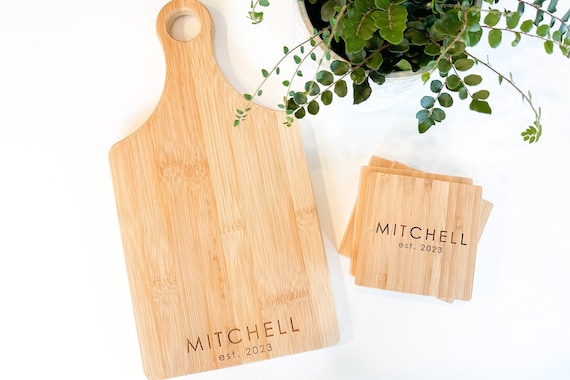 Personalized Cutting Board, Charcuterie Board, Wedding Gift, Housewarming Gift