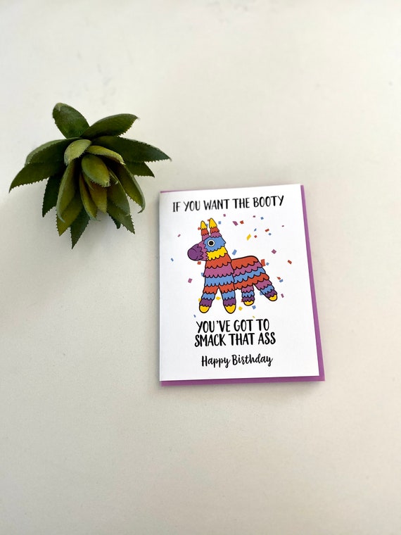 Funny Birthday Card | Blank Inside