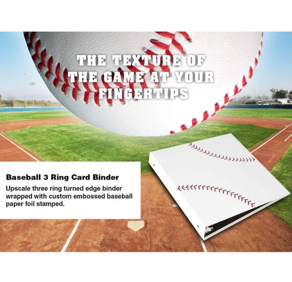baseball card 3 ring binder 3 in. Album - Baseball Collectors Album