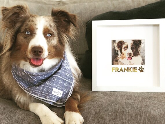 Custom Pet Portrait | Pet Memorial | Gift for Pet Lover | Custom Pet Portrait from Photo | Dog Portrait | Dog Mom Gift