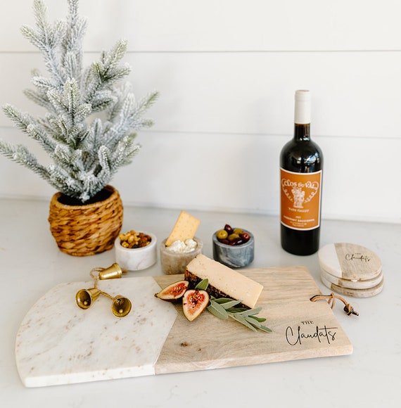 Personalized Charcuterie Board with Expedited 3 Day Shipping Included
