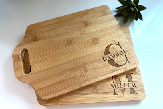 Engraved Cutting Board | Housewarming Gift | Bamboo Cutting Board | Fast Shipping