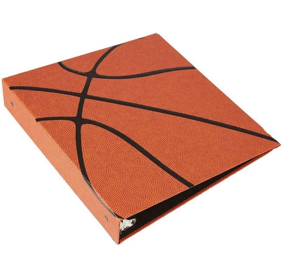 Basketball Trading Card Binder, Basketball Fan Gift, Basketball Coach Gift, Scrapbooking