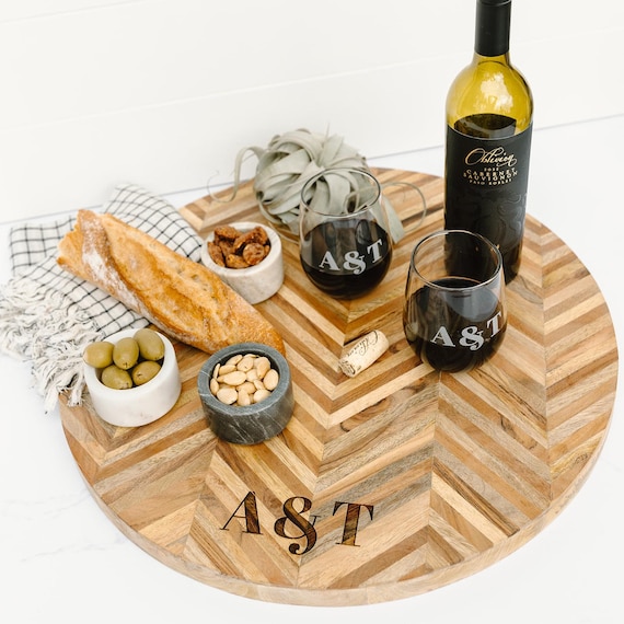 Charcuterie Board, Personalized Cutting Board, Large 20” Wood Serving Board, Wedding Gift,Engagement Gift, Housewarming Gift, Christmas Gift