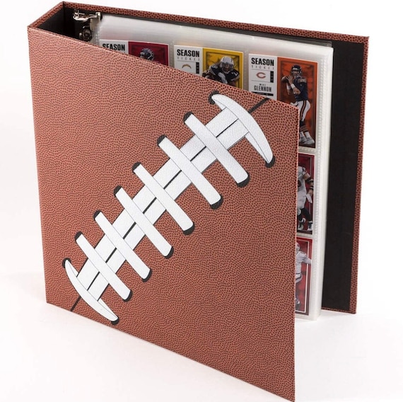 Football Trading Card Binder Christmas Gift for Boys Gift for Football Fan