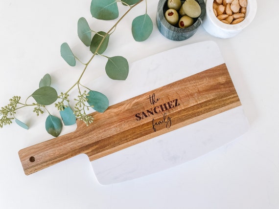 Personalized Cheese Board | Custom Cutting Board | Housewarming Gift