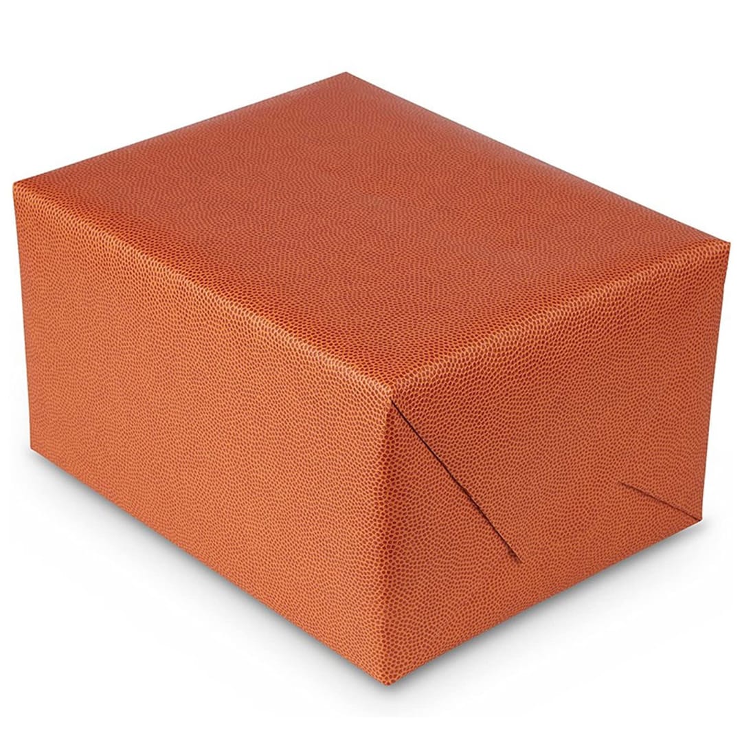 Basketball Wrapping Paper Hoopz Wrapping Paper Textured Basketball Gift