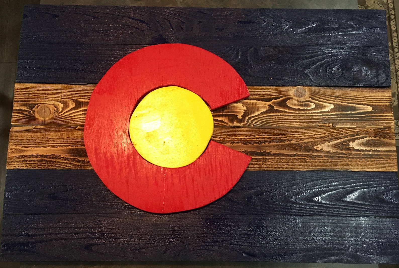 Colorado & American Flags Etsy