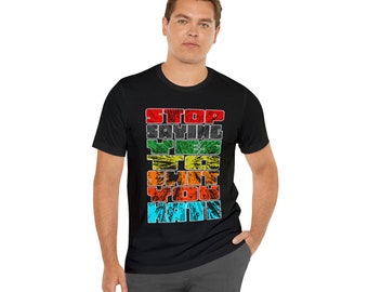 stop saying yes to sh*t you hate - fashion tee, self improvement, self aware