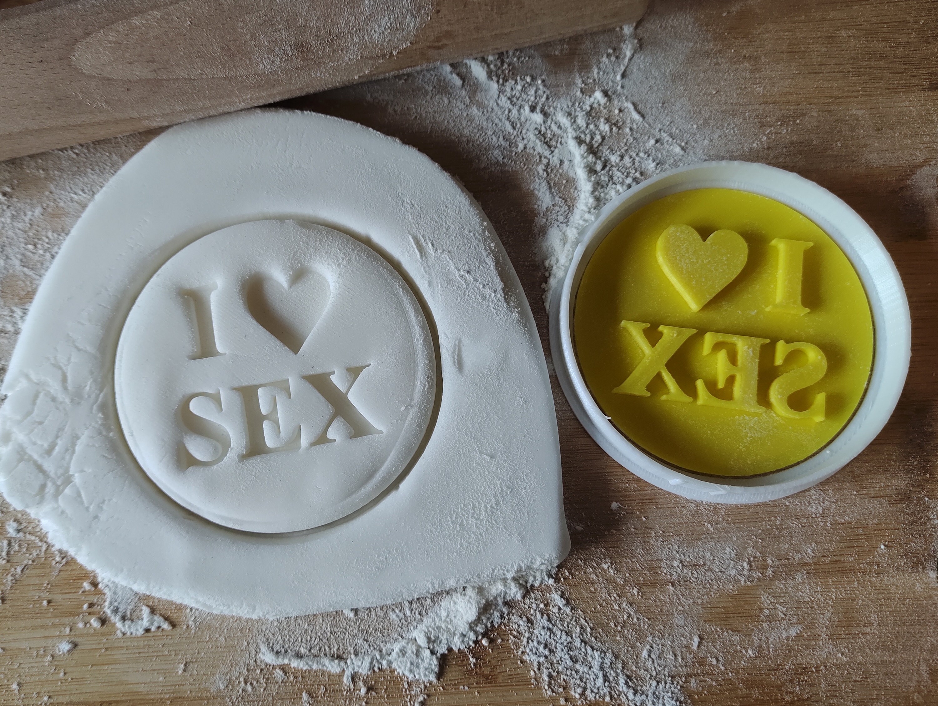 Adult Cookie Cutters & Embossers Full Set of 6 Embossers Plus Etsy