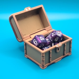 Treasure Chest Dice & Deck Box