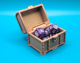 Treasure Chest Dice & Deck Box