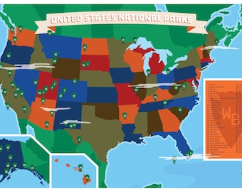 Mapa de Parques Nacionales