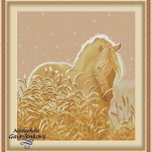 Dawn. Cross Stitch Pattern. Cross Stitch Design. Digital. PDF. Saga. NadGavr 1086