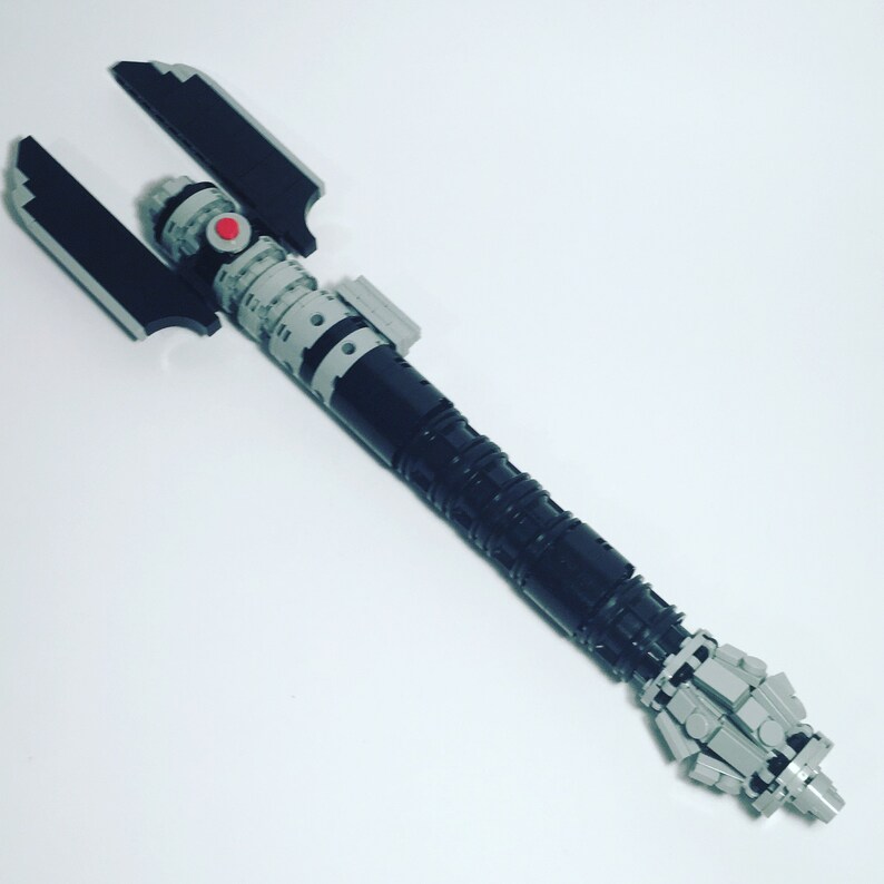 INSTRUCTIONS for a LEGO Lightsaber Inspired by Darth Malgus Lightsaber
