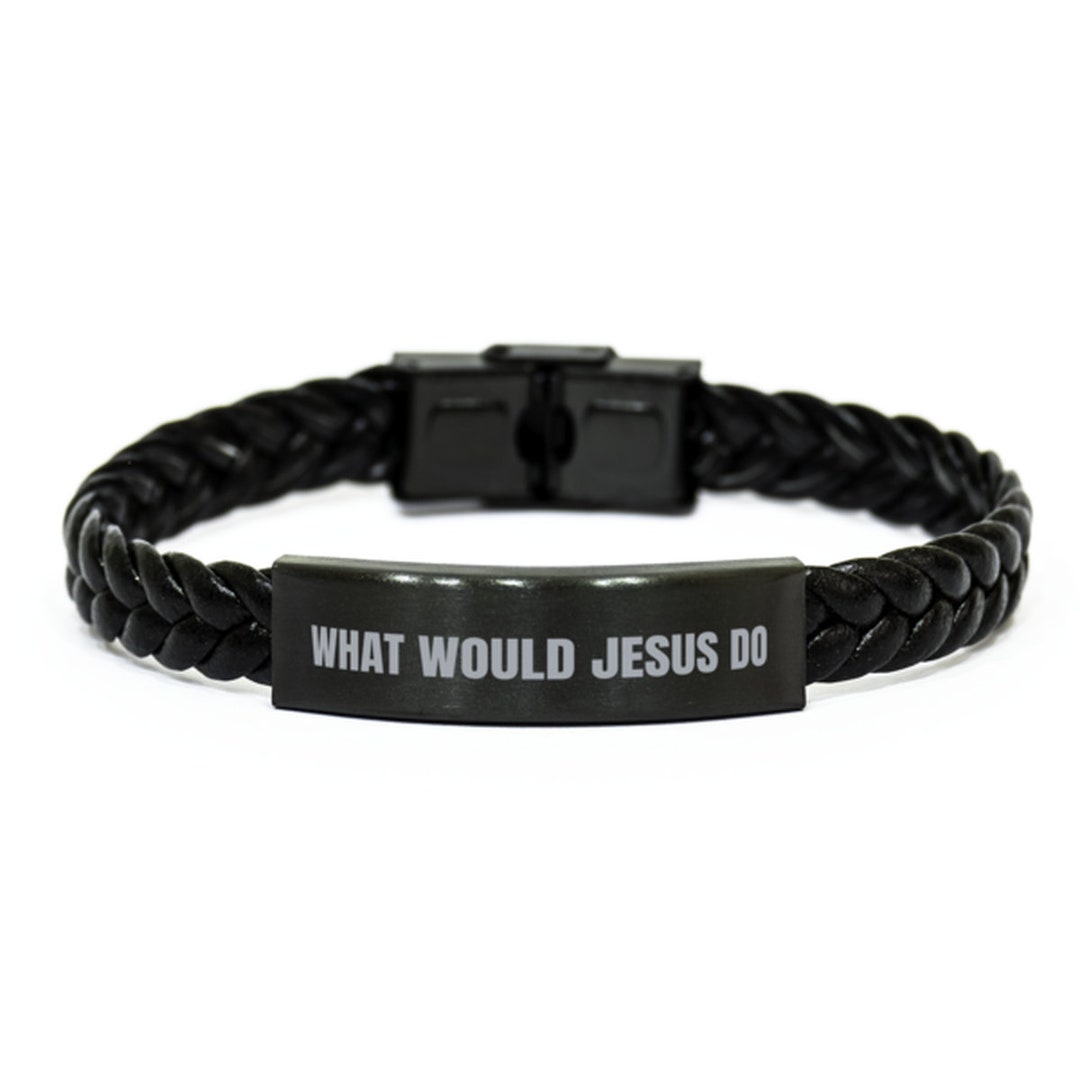 What Would Jesus Do Bracelet Wwjd Jewelry Christian Gift for - Etsy