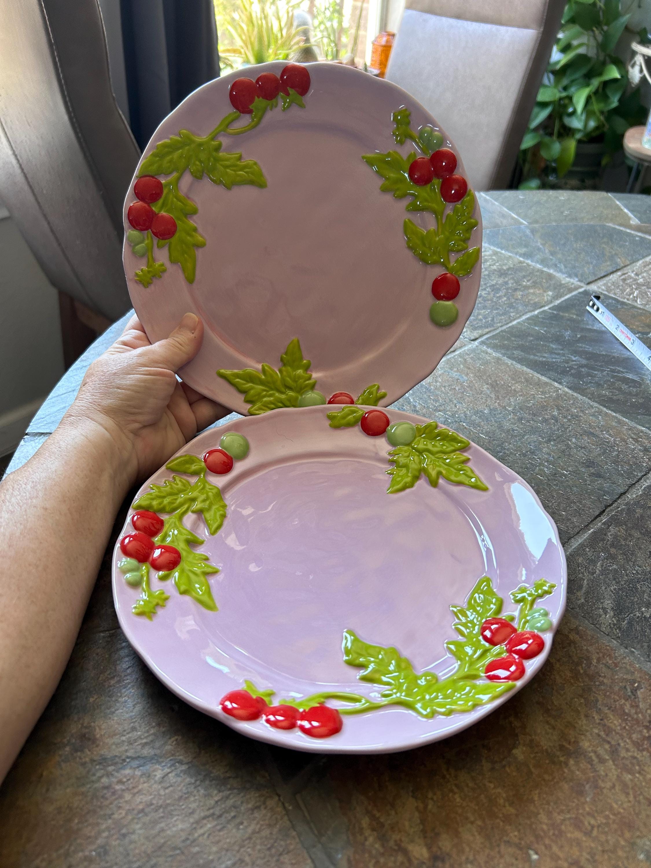 Vintage Anthropologie Plates - Etsy