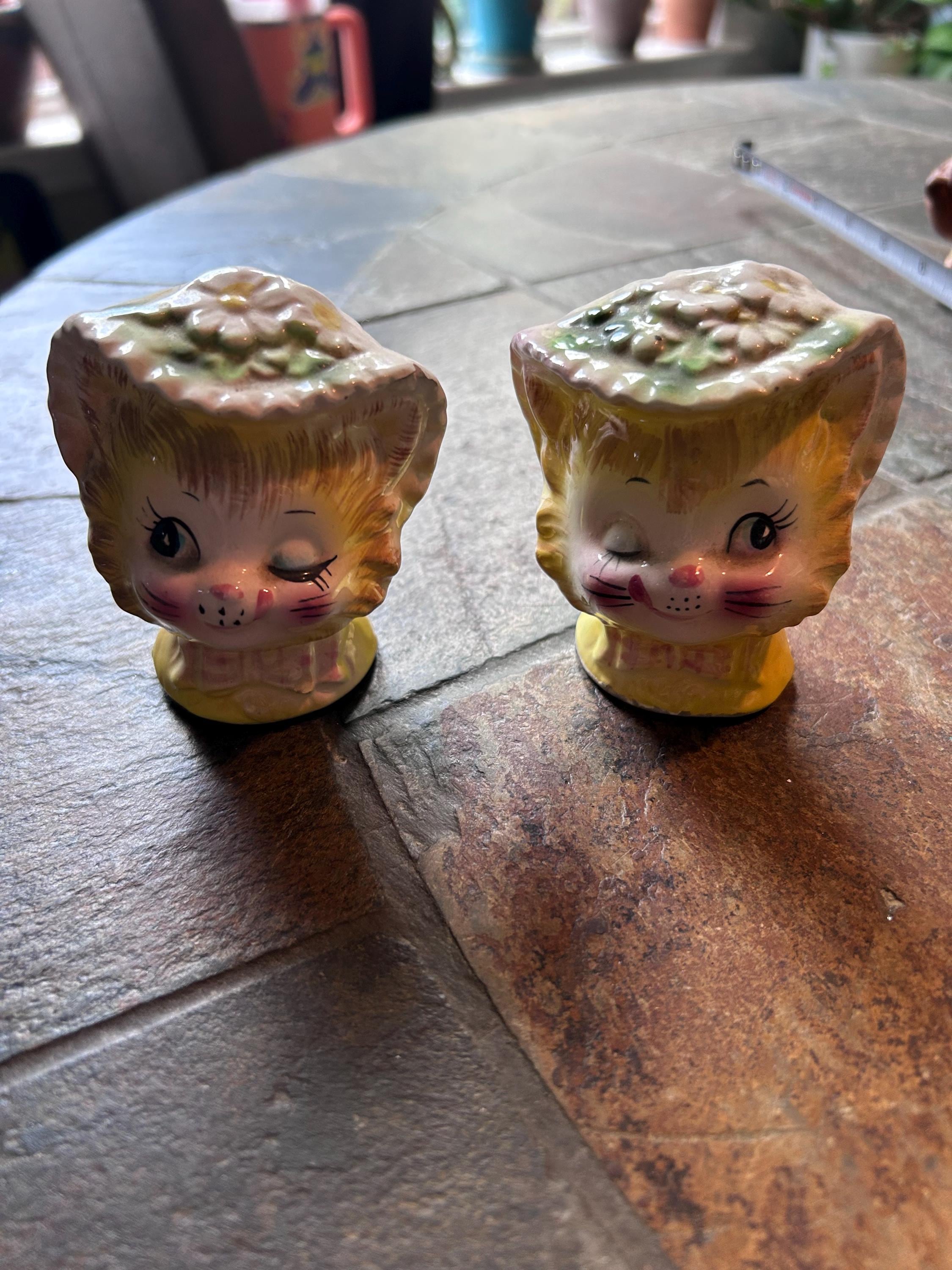 Lefton レフトン ミス プリス キティ キャット ソルト＆ペッパー