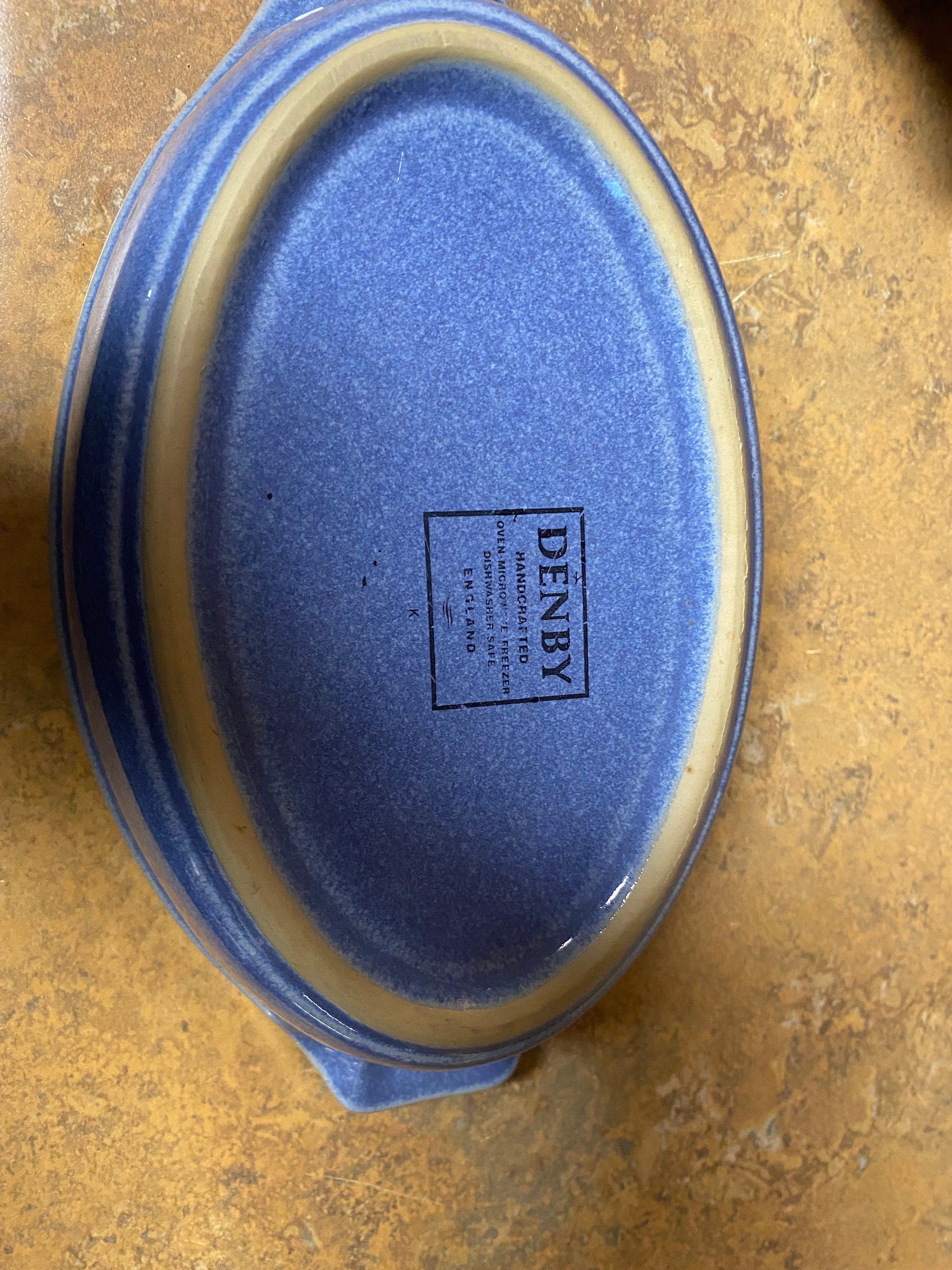 Vintage Denby Juice Pattern Au Gratin Bowl in Apple Etsy