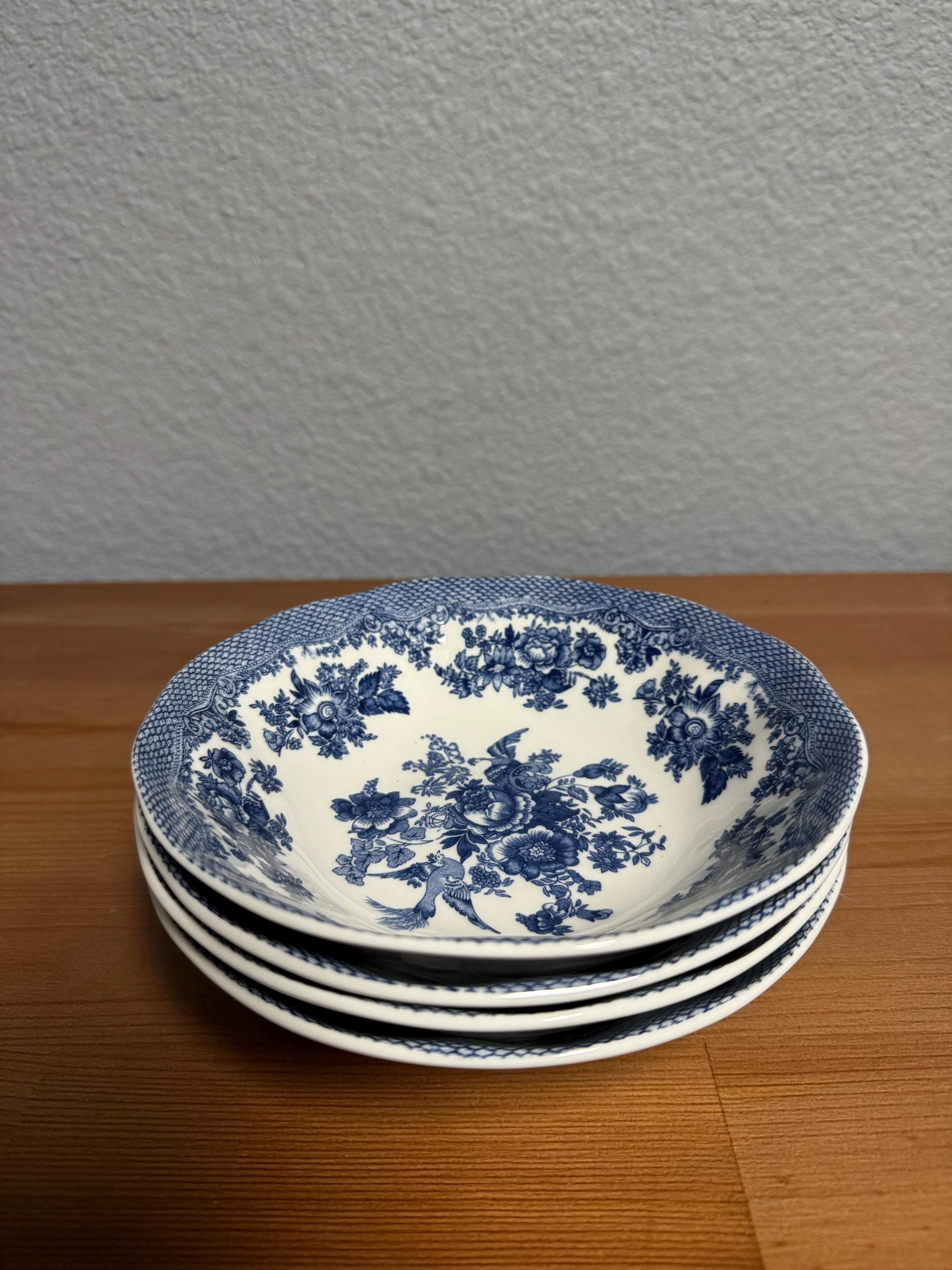 ジョンソンブラザーズ アンティークフロウブルー Oval Bowl アルバニ― ジョンソンブラザーズ アンティークフロウブルー Oval Bowl