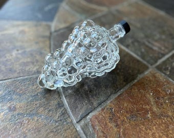Vintage Grape Glass Bottle With Lid