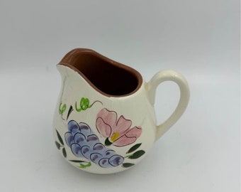 Vintage Strangl Fruit and Flowers Creamer