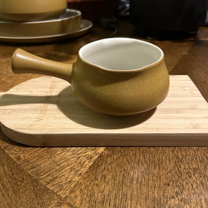 Denby Pottery Sauce Boat in Ode Pattern England Vintage