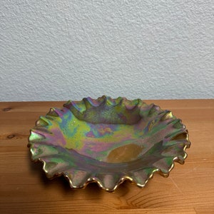Vintage Carnival Glass Indiana Glass Gold