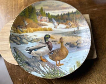 Vintage Mallard Collectible Plate