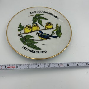Vintage Germany Collectors Plate Volkwanderung Birds