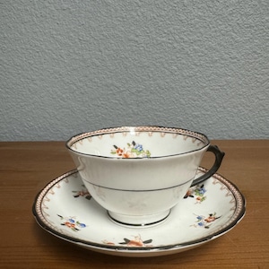 Vintage Tuscan China England Fine Bone China Tea Cup and Saucer