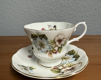 Vintage Royal Albert Tea Cup and Saucer Fine Bone China England
