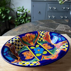 Vintage Tala Vera Pottery Mexico Hand Painted Bowl