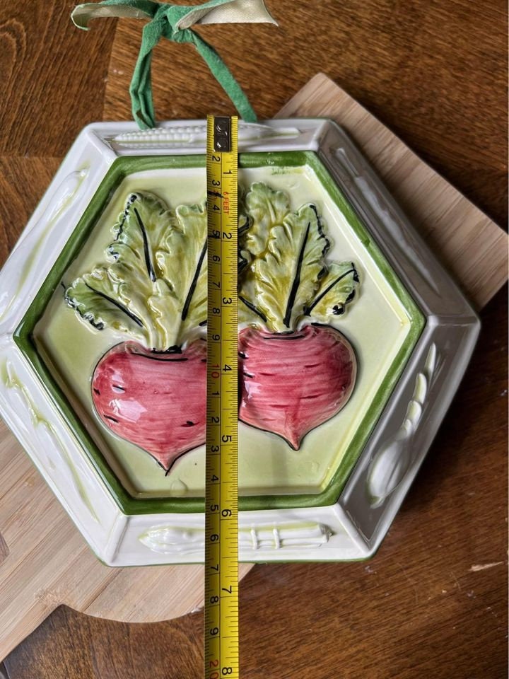 Vintage Ceramic Wall Decor - Etsy