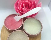 Luxury lip scrubs. Exfoliating and moisturising lip scrub.