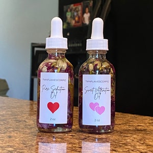 Attraction Oil Bundle Set- Attraction Oil, Romance Oil, Love Spell Oil, Love Drawing Oil, Come to Me Oil, Love Ritual Oil