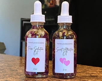 Attraction Oil Bundle: Pure Seduction & Sweet Attraction - Love Ritual
