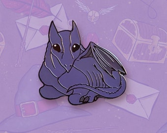 Zauberer Hard Enamel Pins - Süßes dunkles Pferd, Emaille Charms, Geschenk für Sie, Geschenk für Ihn, Fantasy Kunst, Kreatur Kunst