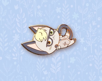 Animal Villager Hard Enamel Pins - Cute Raymond