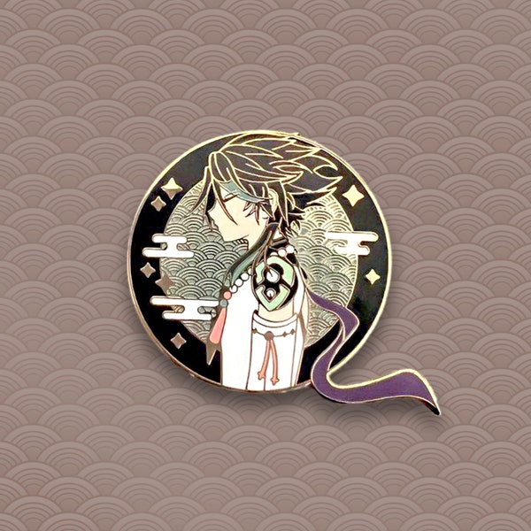Genshin Impact Pins - Xiao Liyue, cadeau voor hem, cadeau voor haar, gamedecor pc cadeau, accessoires voor videogames, harde emaille pins, cosplay