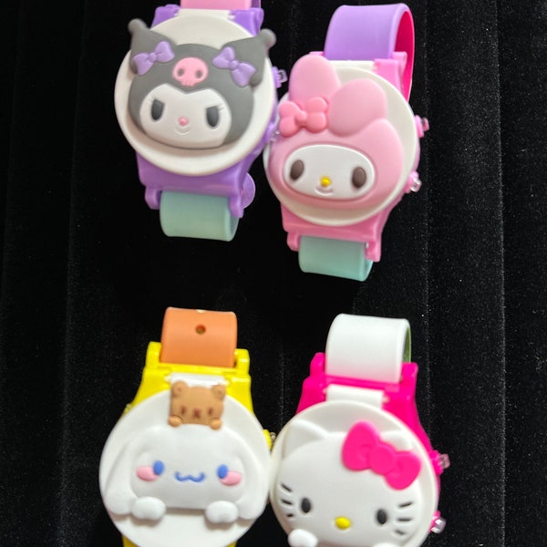 Sanrio kids watch with cover