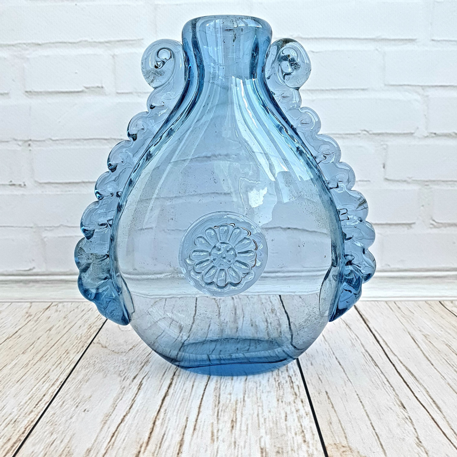 Duck Egg Blue Vases home decor light dusty blue vase. Vintage Etsy