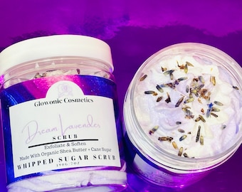 Dream Lavender Foaming Bath Butter  Sugar Scrub