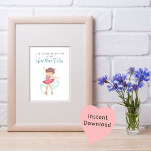 Dance Art Printables | Dance Print | Dance Art | Dancer Gifts | Dance ...