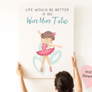 Dance Art Printables | Dance Print | Dance Art | Dancer Gifts | Dance ...