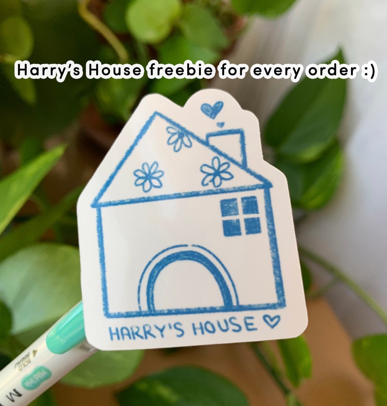 Harrys House Sticker Pack Harry Styles Stickers Die Cut Etsy UK