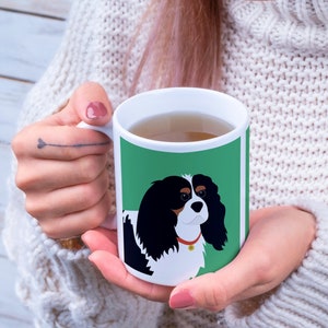 King Charles Cavalier Mug: Dog Lover Gift Set